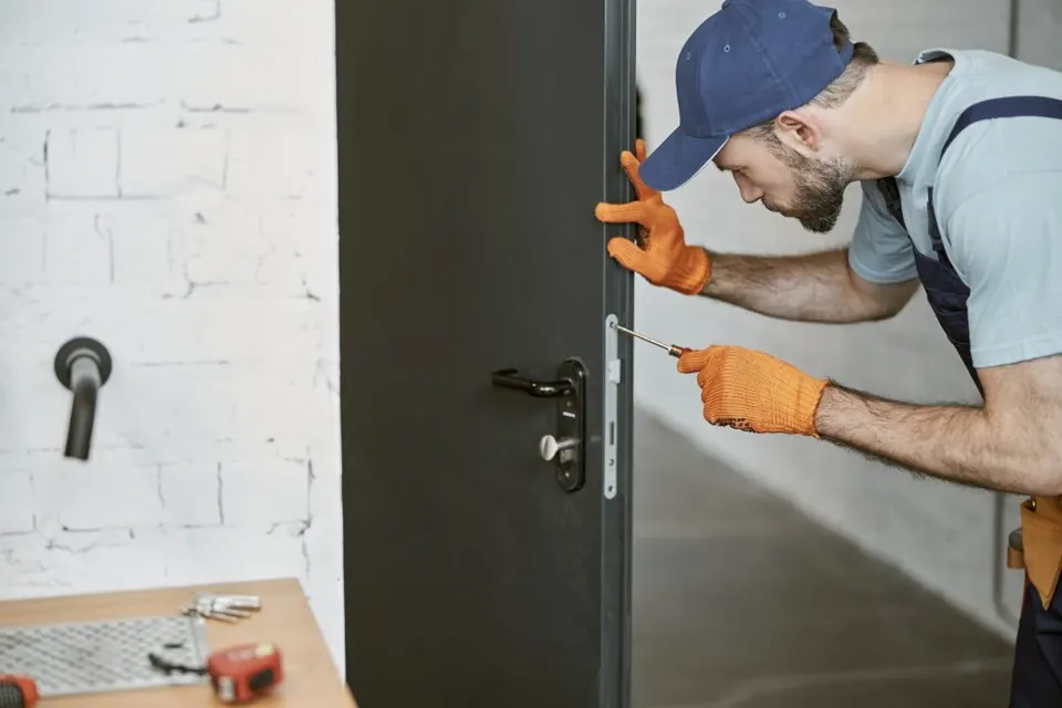Slot, sleutel en deurbeslag